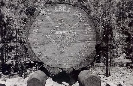 Dimond-T Camp Sign, c 1940