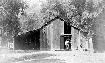 Barn used for Bar-H horses