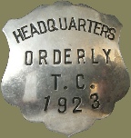 Training Camp Badge, 1923, Image Courtesy of the Adam Lombard Camp Collection